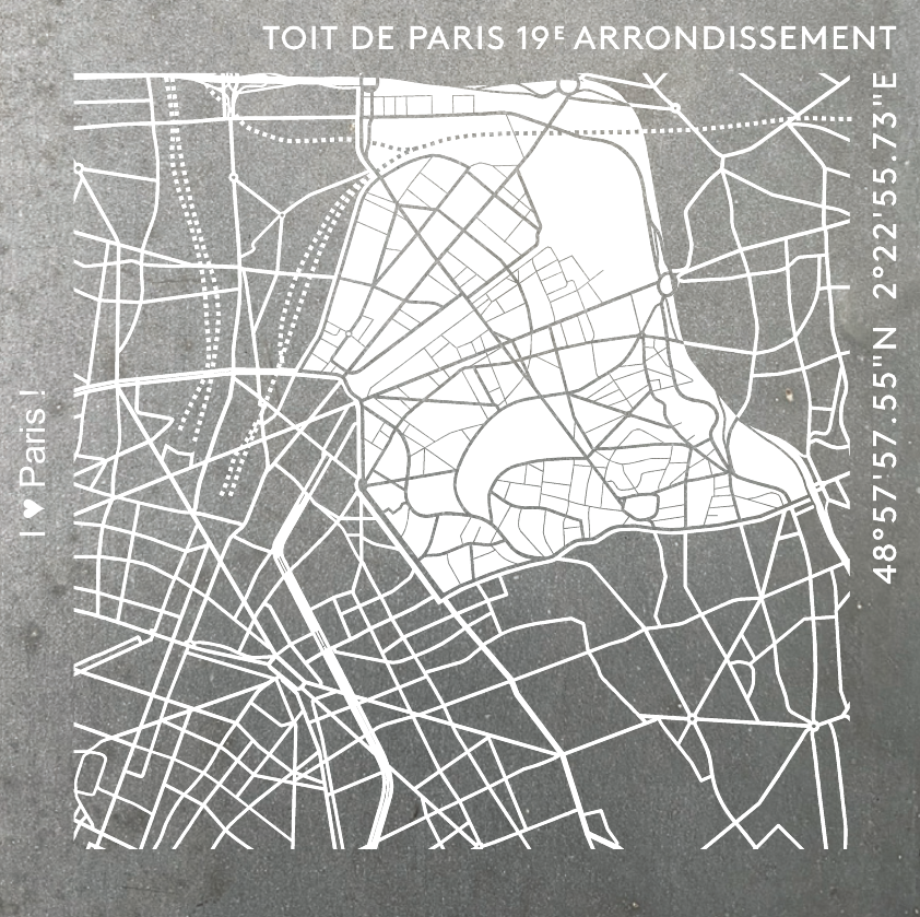Toit de Paris 19e arrondissement