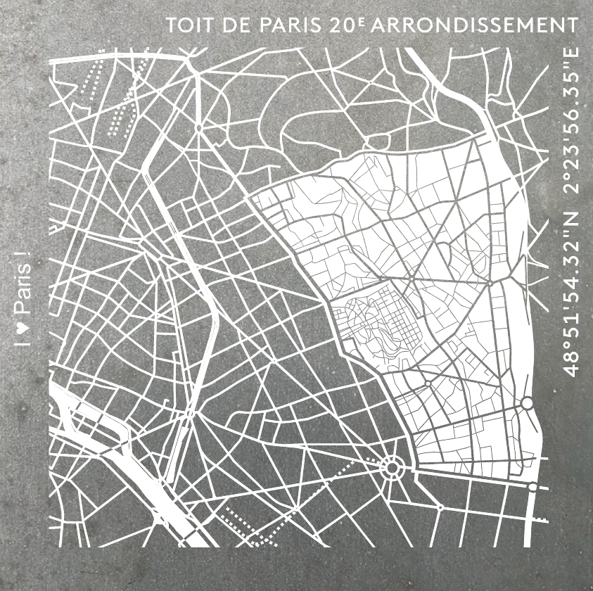 Toit de Paris 20e arrondissement