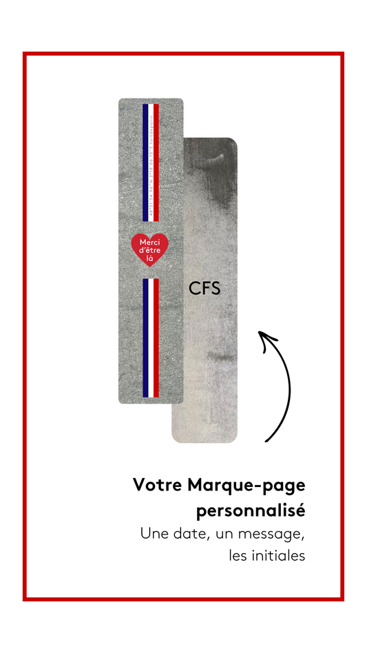 Marque-page personnalisable