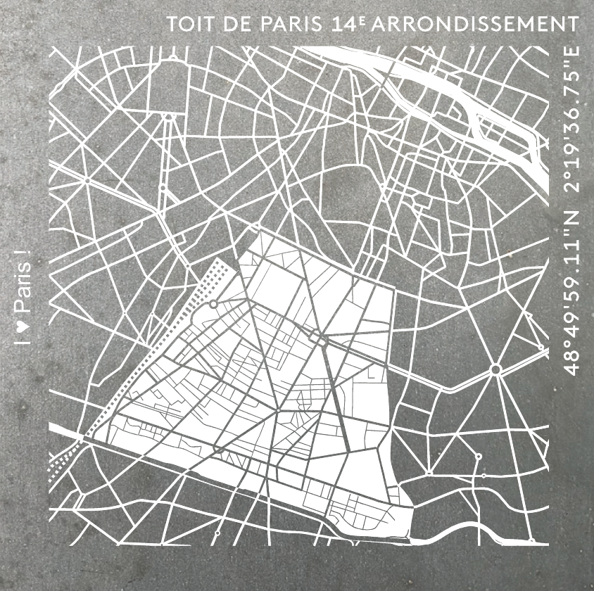 Toit de Paris 14e arrondissement