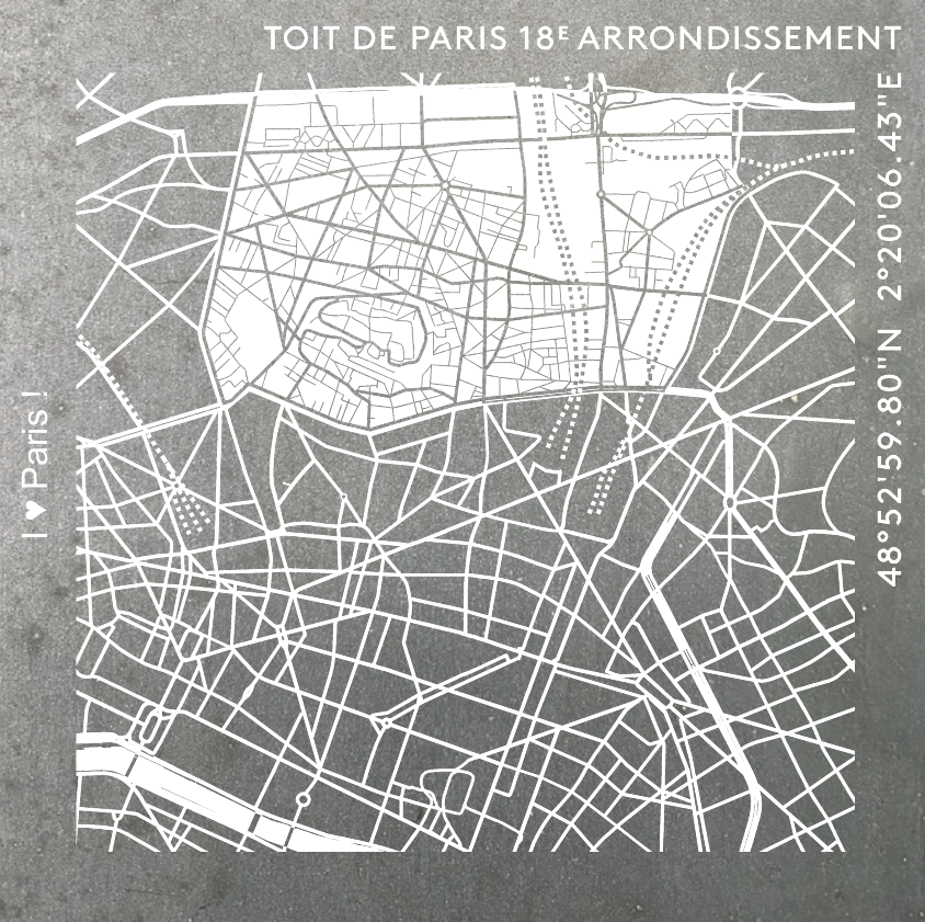 Toit de Paris 18e arrondissement