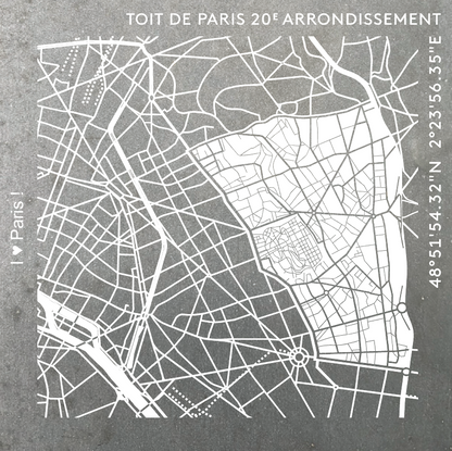 Toit de Paris 20e arrondissement