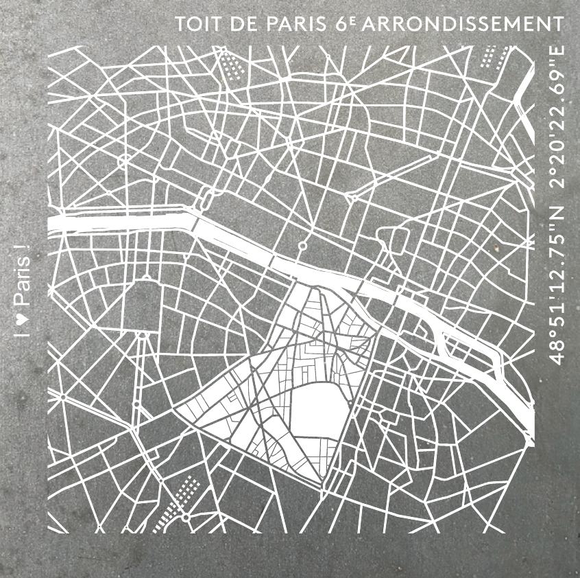 Toit de Paris 6e arrondissement
