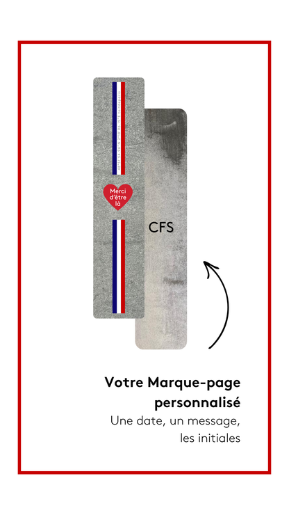 Marque-page personnalisable