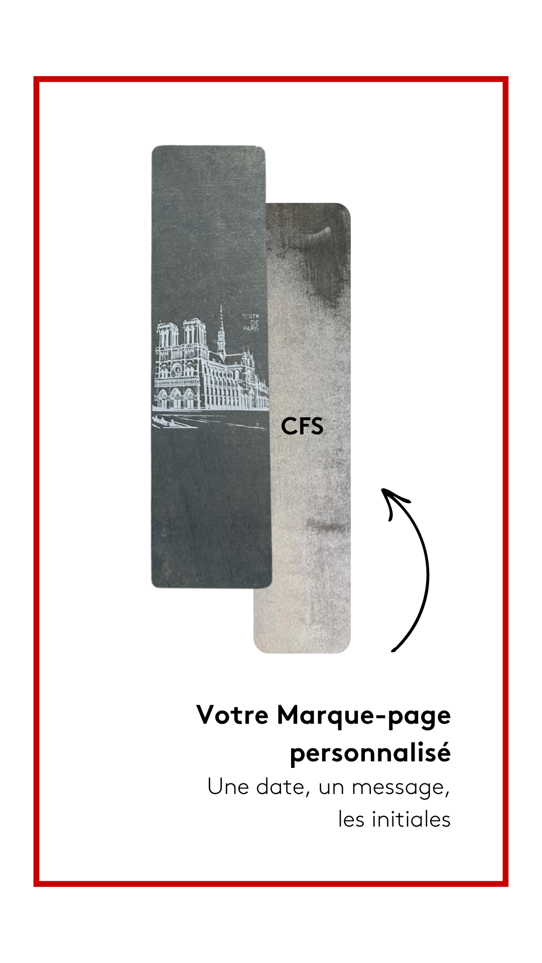 Marque-page Paris - Surprise